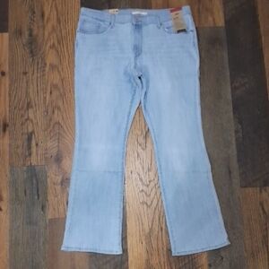 Levi's Light Wash Boot Cut Jeans